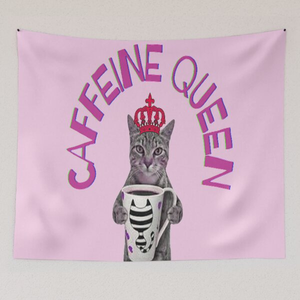 Item preview, Caffeine Queen All I Need is Coffee and Meow, nr 3, Coffee makes everything possible, Caffeine Queen designed and sold by Adri Barnard.