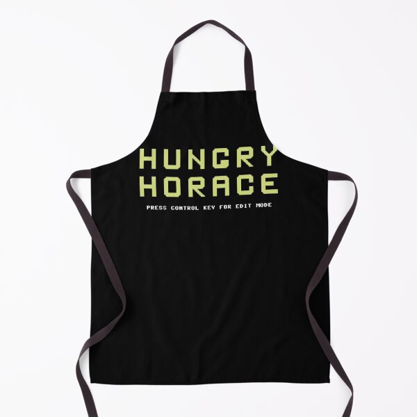 Item preview, Hungry Horace - 8-bit Logo designed and sold by RetroTrader.