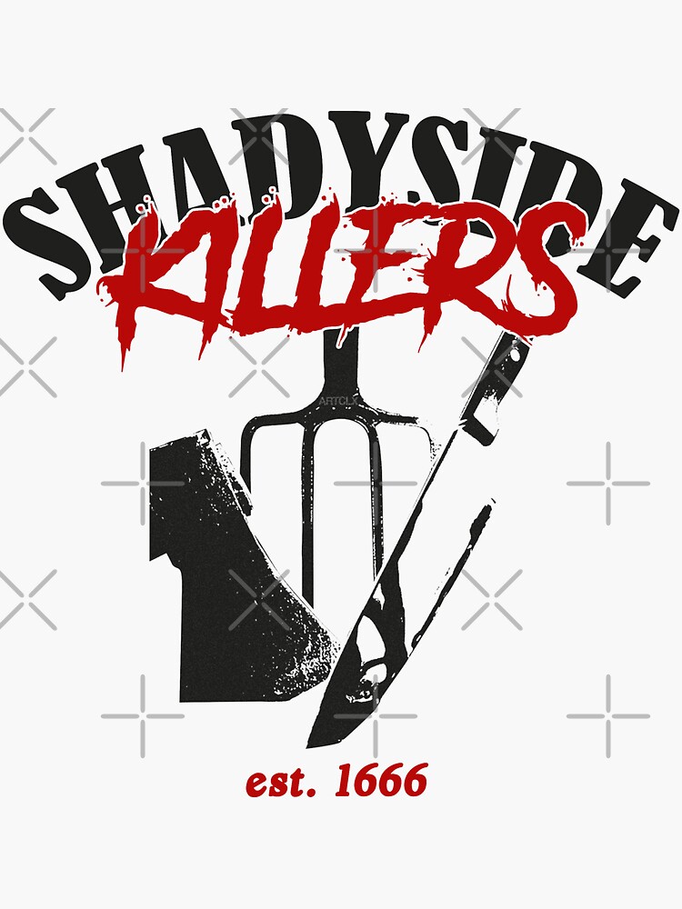 Shadyside Killers Sticker For Sale By Artclx Redbubble 1252