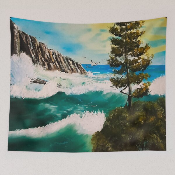 Item preview, Ocean Waves  by the Cliff designed and sold by MagicEmpress.