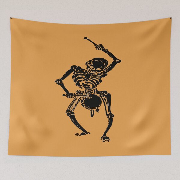 Item preview, Civil War Federal Drummer Boy Skeleton In Black designed and sold by taiche.