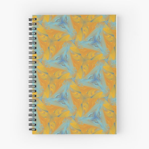 Item preview, Bright Streaky Paint Geometric Design in Yellow, Orange, Teal, and Blue  designed and sold by cozycaroline.