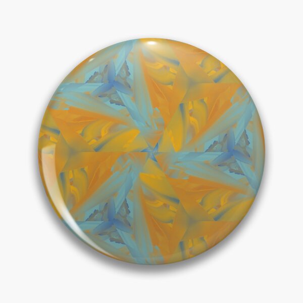 Artikelvorschau, Bright Streaky Paint Geometric Design in Yellow, Orange, Teal, and Blue entworfen und verkauft von cozycaroline.