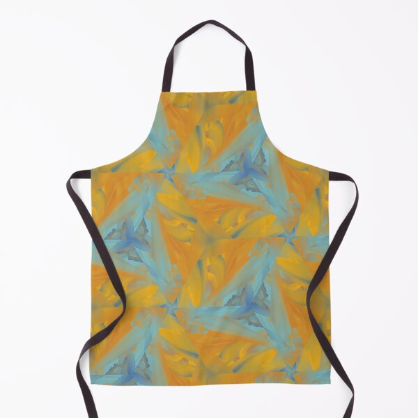 Artikelvorschau, Bright Streaky Paint Geometric Design in Yellow, Orange, Teal, and Blue  entworfen und verkauft von cozycaroline.