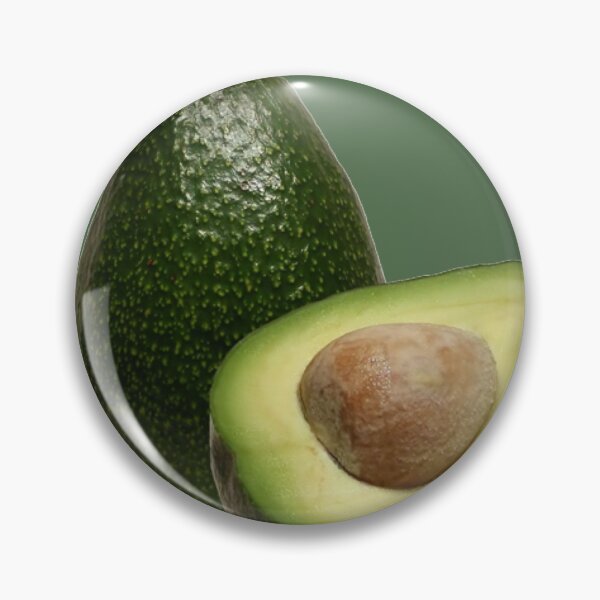 Artikelvorschau, eine ganze Avocado und daneben eine halbe Avocado mit einem Knochen drin entworfen und verkauft von filon19931.
