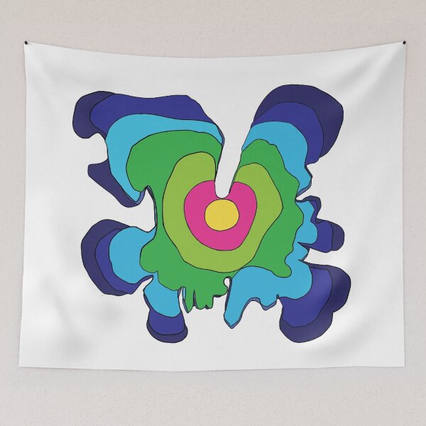 Item preview, Trippy Tree Rings Shape designed and sold by Ciara Shortall.
