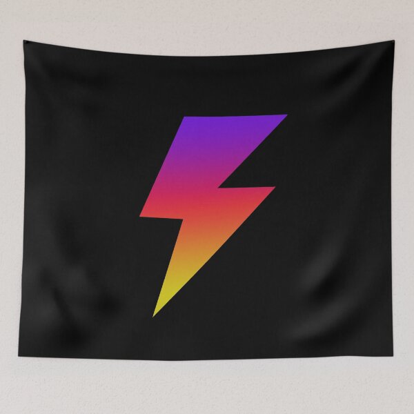 Item preview, Colorful lightning bolt designed and sold by RafaTakami.