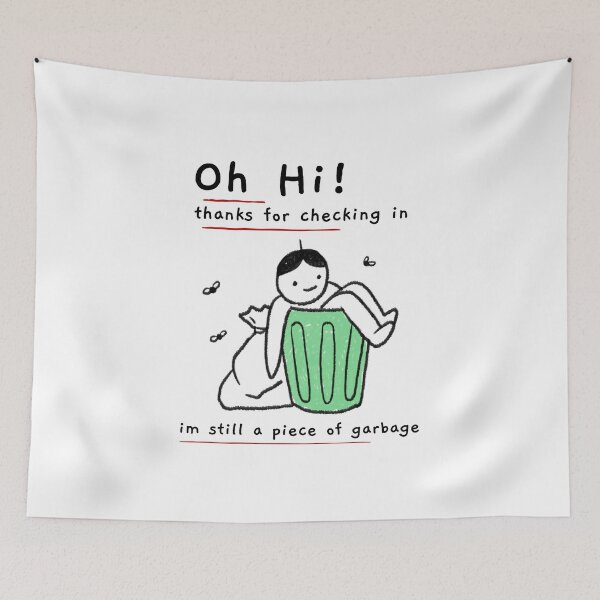 Item preview, oh hi thanks for checking in im still a piece of garbage designed and sold by ChaseCoClothing.