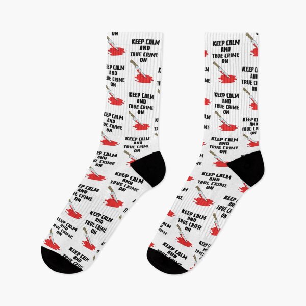 Item preview, Keep Calm And True Crime On, True Crime Junkie designed and sold by SportyDogShop.
