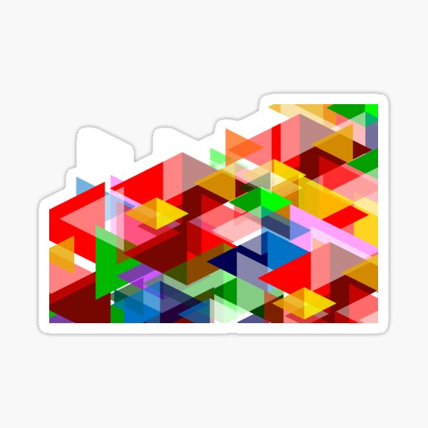 Gradient Elements Sticker