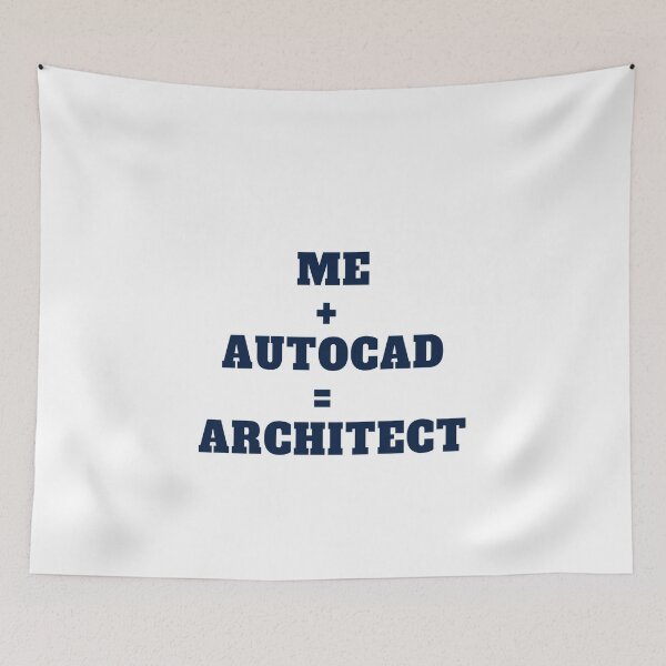 Item preview, AutoCad - Architect designed and sold by Tshirtpedia.