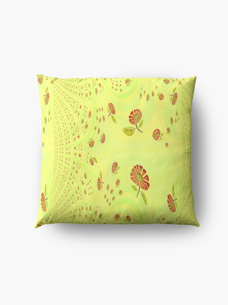 Alternate view of Garden Feng Shui Floor Pillow