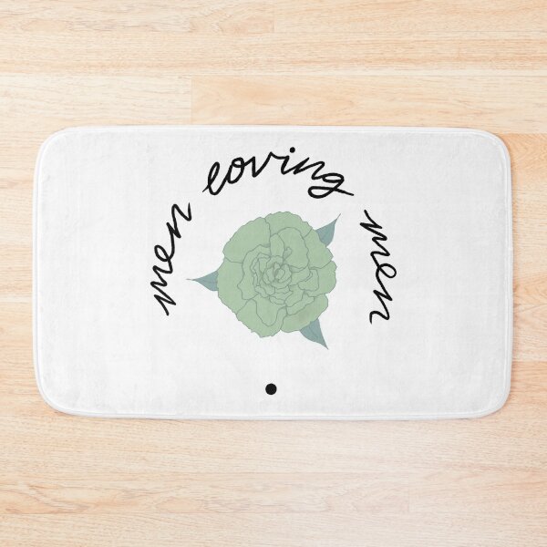 Item preview, Men loving men - carnation flower digital illustration design designed and sold by AdelinePurdy.