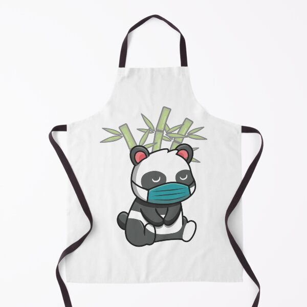 Item preview, cute panda wearing mask t shirt ,gift for panda lover , zoo art , zoo lover ,mask designed and sold by ShipoArt.