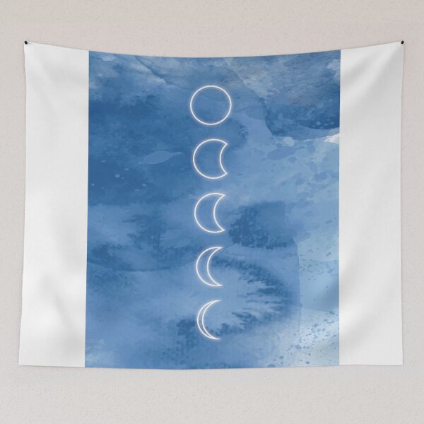 Item preview, Watercolor Sky  Sculpture Moon  first quarter designed and sold by Queengood.