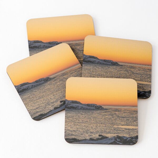 Item preview, Sunset at Skagerrak in winter designed and sold by EngineerGoC.