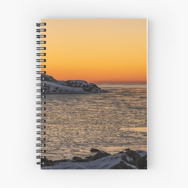 Item preview, Sunset at Skagerrak in winter designed and sold by EngineerGoC.