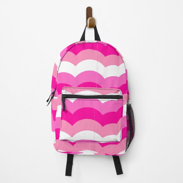 Item preview, Diseño de nube ondulada rosa y blanca designed and sold by lifeofzoe2021.