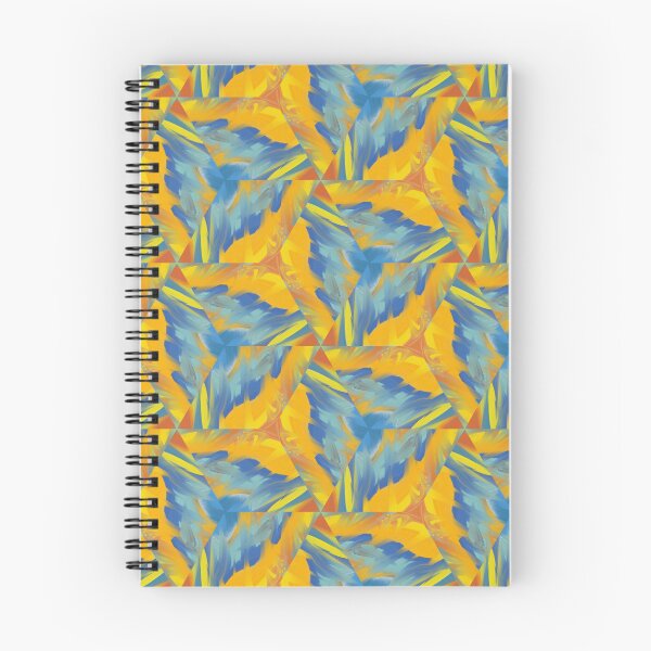 Item preview, Bright Streaky Paint Geometric Design in Yellow, Orange, Teal, and Blue  designed and sold by cozycaroline.