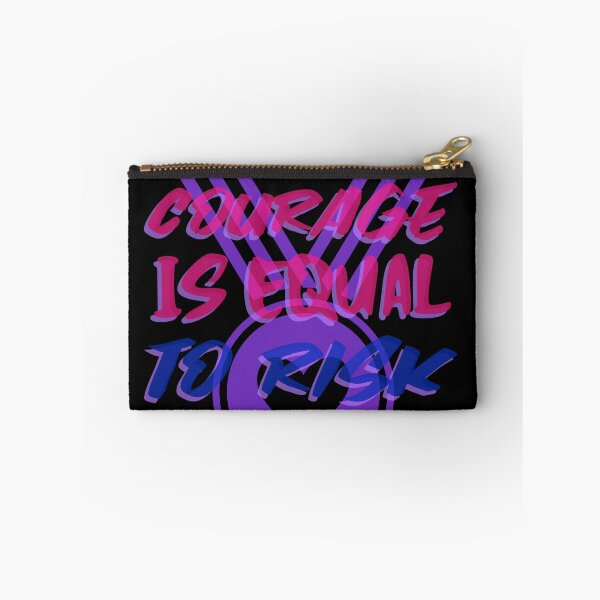 Item preview, COURAGE IS EQUAL TO RISK  designed and sold by A-shell.