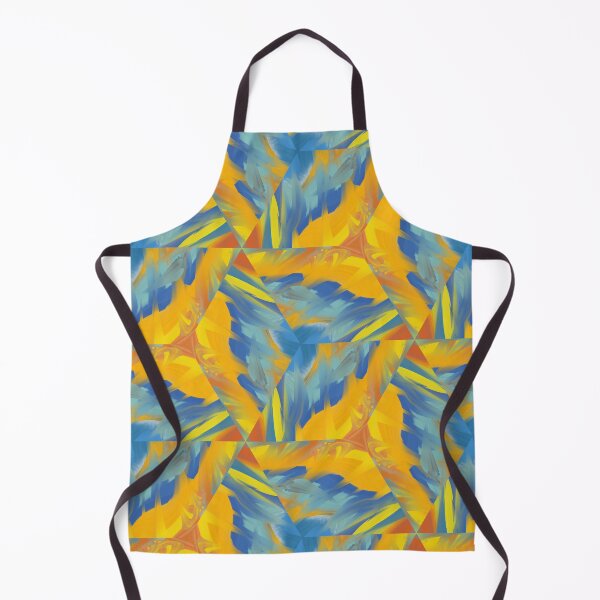 Artikelvorschau, Bright Streaky Paint Geometric Design in Yellow, Orange, Teal, and Blue  entworfen und verkauft von cozycaroline.