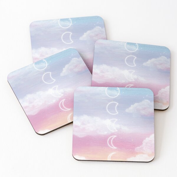 Item preview, Watercolor Sky  Sculpture Moon  first quarter designed and sold by Queengood.