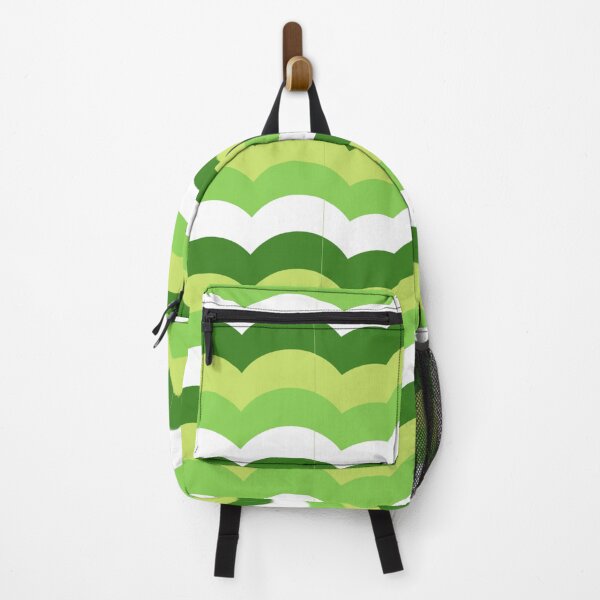 Item preview, Diseño de nube ondulada verde y blanca designed and sold by lifeofzoe2021.