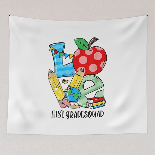 Item preview, Love 1st Grade Squad Funny Back To School designed and sold by kossbus91.