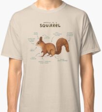 Anatomy of a Squirrel Classic T-Shirt