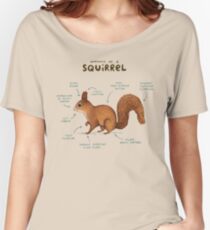 Anatomy of a Squirrel Women's Relaxed Fit T-Shirt