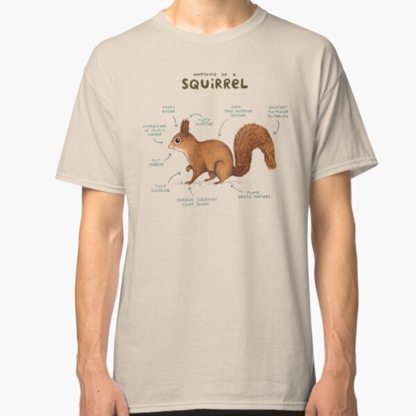 Anatomy of a Squirrel Classic T-Shirt