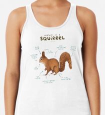 Anatomy of a Squirrel Women's Tank Top