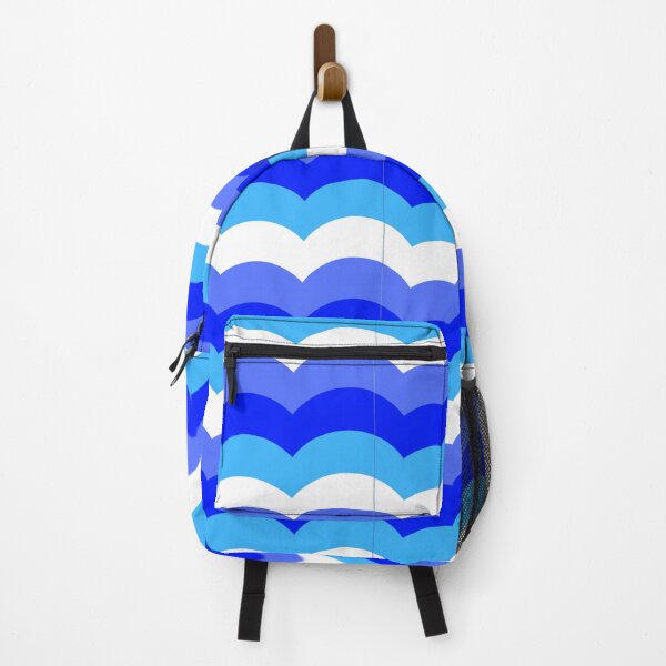 Item preview, Blue and white wavey cloud design designed and sold by lifeofzoe2021.