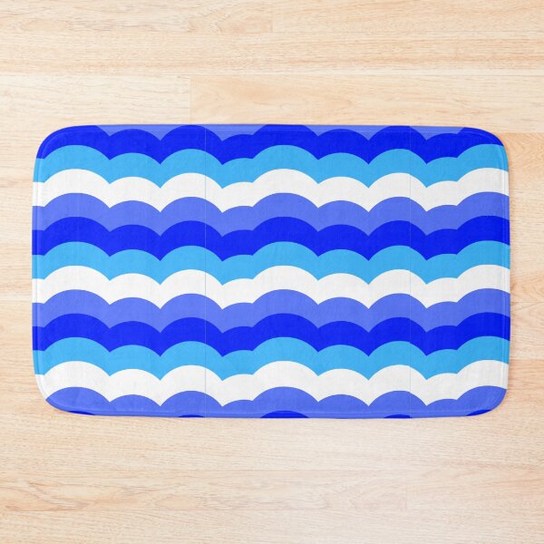 Item preview, Blue and white wavey cloud design designed and sold by lifeofzoe2021.