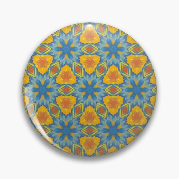 Artikelvorschau, Bright Streaky Paint Geometric Design in Yellow, Orange, Teal, and Blue entworfen und verkauft von cozycaroline.
