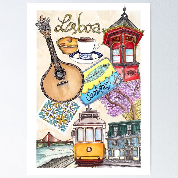 Typical Lisbon Poster
