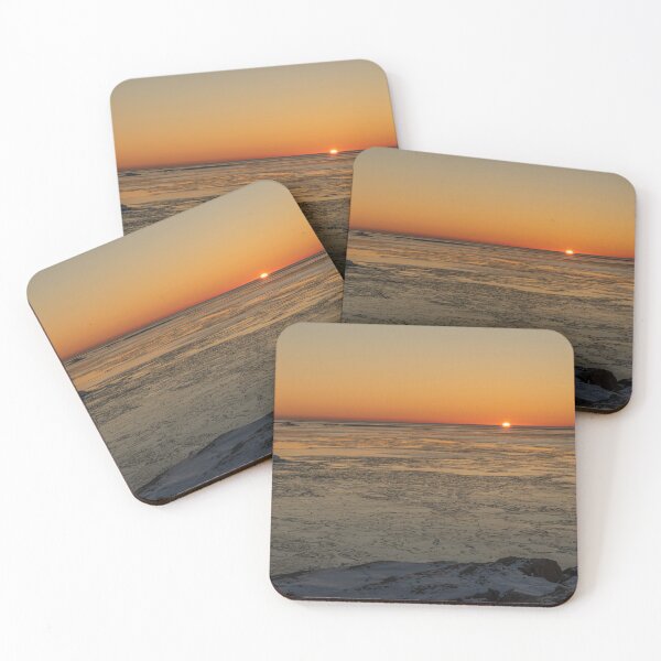 Item preview, Sunset view from Ockero in winter designed and sold by EngineerGoC.