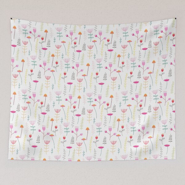 Item preview, Cute flowers/plants pattern  designed and sold by LemonbatStudio.