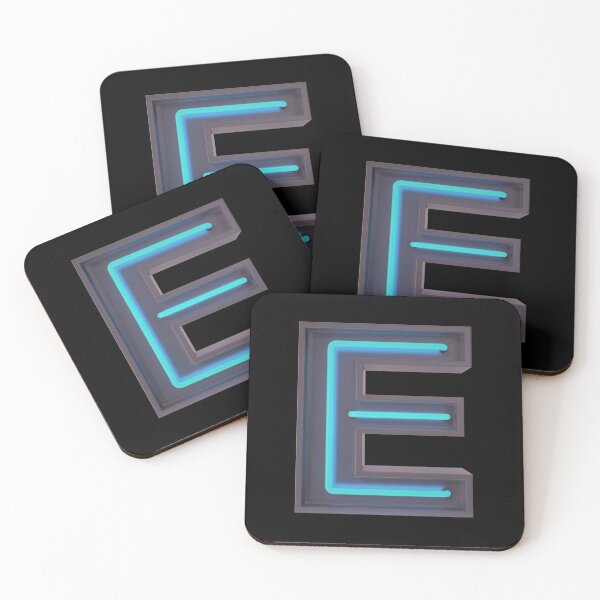 Item preview, Blue Neon Sign Letter E, Led Sign designed and sold by Ruby Jackson.