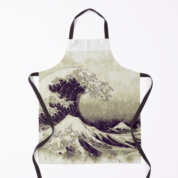 Item preview, ✪ The Great Wave Off Kanagawa ✪ Retouched Vintage Watercolor Fan Art Historic Japanese Masterpiece designed and sold by Naumovski.