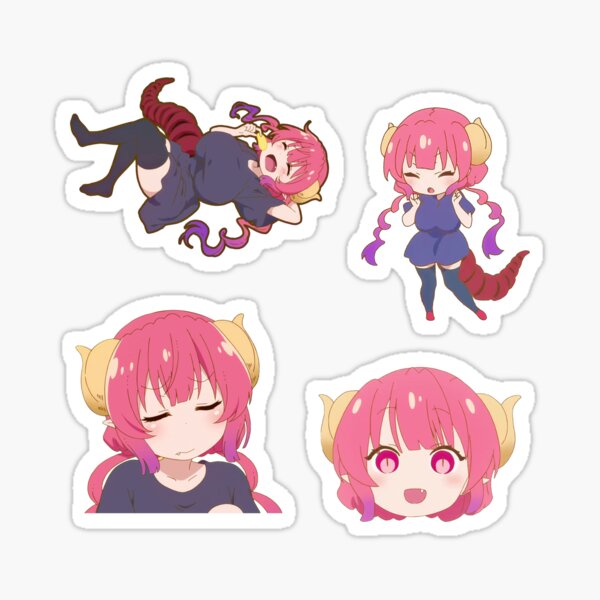 Item preview, Miss kobayashi's dragon maid s Anime Ilulu cute pack designed and sold by nigel773.