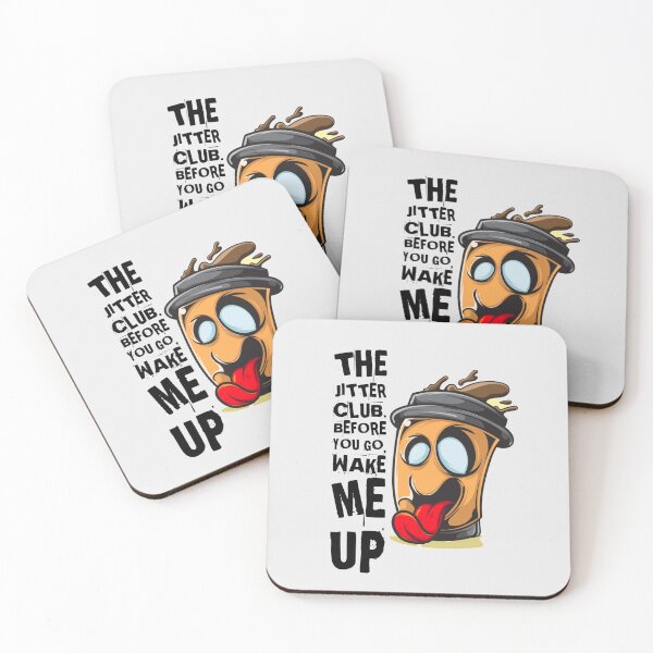 Item preview, The Jitter Club. Coffee that pays homage to the 80s! designed and sold by HROC.
