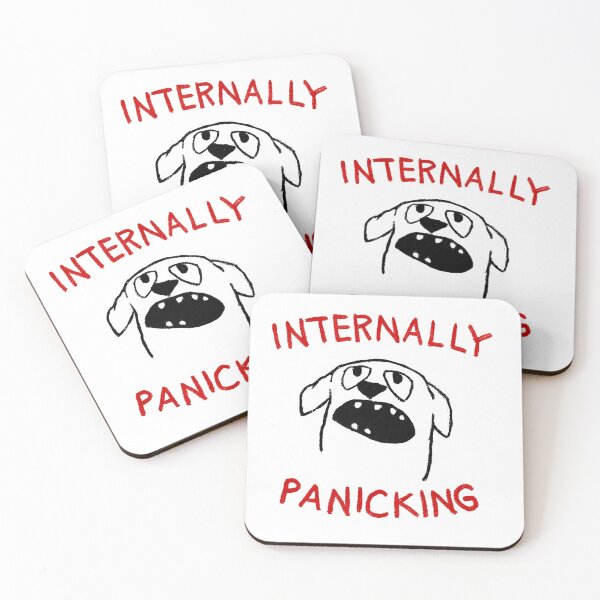 Item preview, Fox Shiver™ - Projecting Calm - Internally Panicking designed and sold by Fox Shiver.