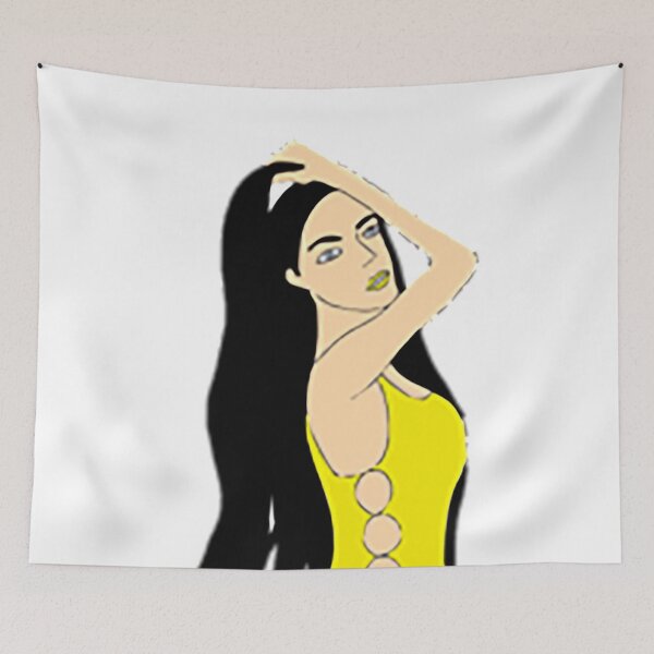 Item preview, Long Hair Girl - Chic Style by THDraw designed and sold by drawkwardly.