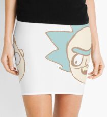 Rick n Morty Chibis Mini Skirt