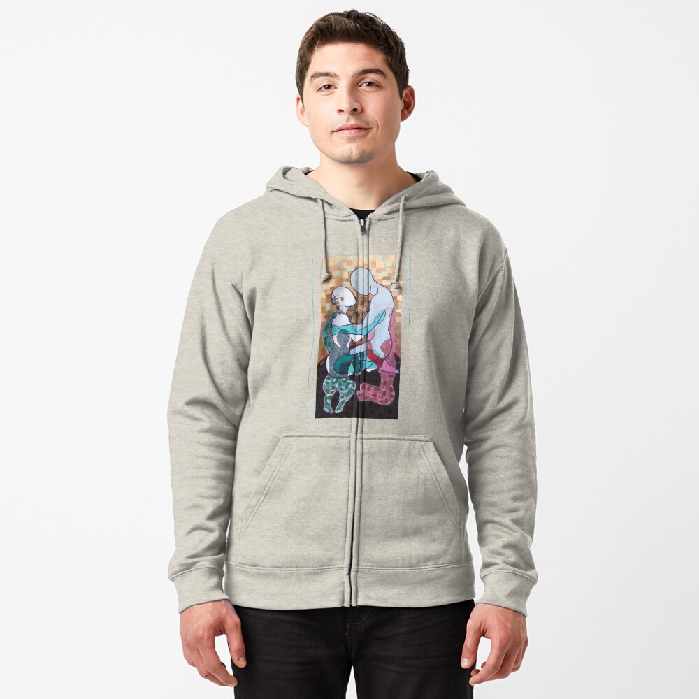 Item preview, Zipped Hoodie designed and sold by tripingLH.