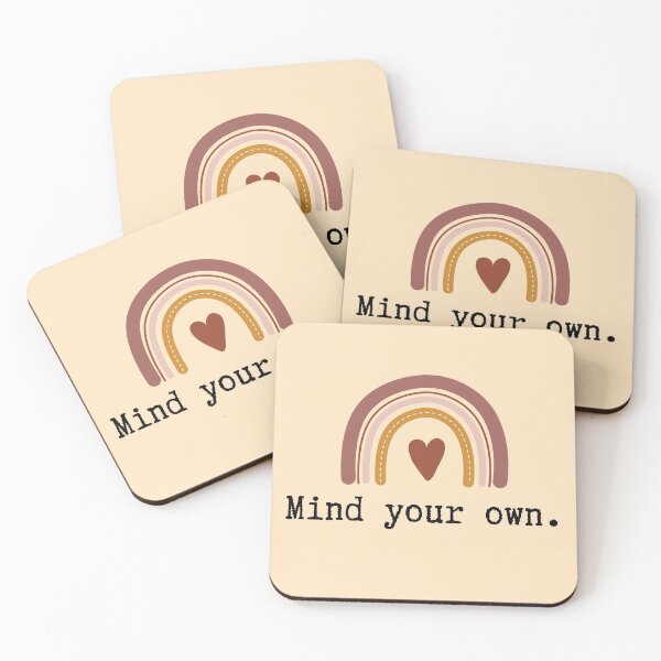 Item preview, Mind Your Own designed and sold by justjen86.
