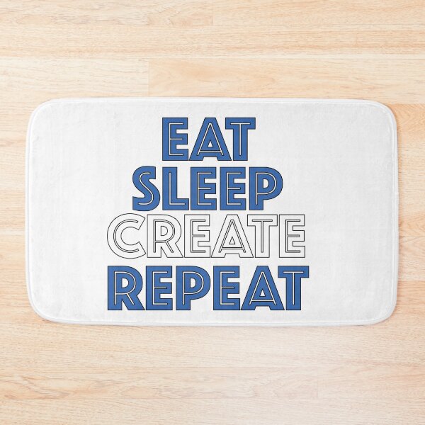 Item preview, Eat Sleep Create Repeat designed and sold by BlessingDirect.