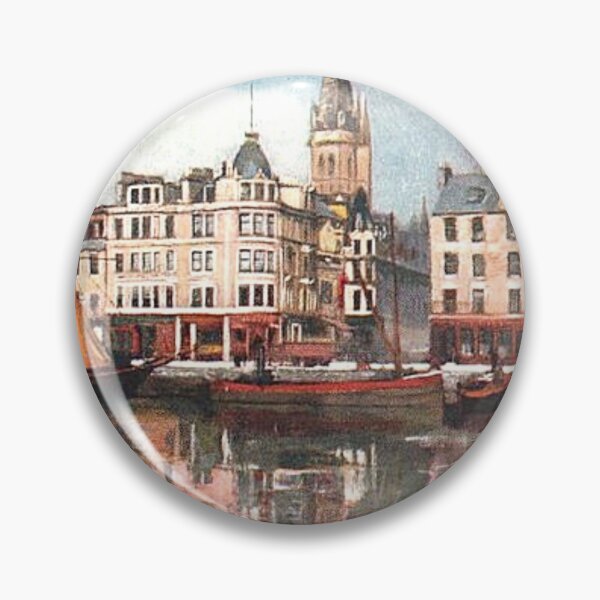 Item preview, Vintage Illustration of King William's Dock, Dundee designed and sold by yourscotland.
