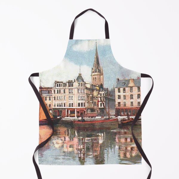Item preview, Vintage Illustration of King William's Dock, Dundee designed and sold by yourscotland.